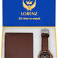 LORENZ Brown Watch and Wallet Combo for Men