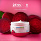 Mamaearth Beetroot Hydraful Light Moisturizing Cream With Beetroot & Hyaluronic Acid|For Hydrated Pink Glow|For Face, Hand & Body|200 G