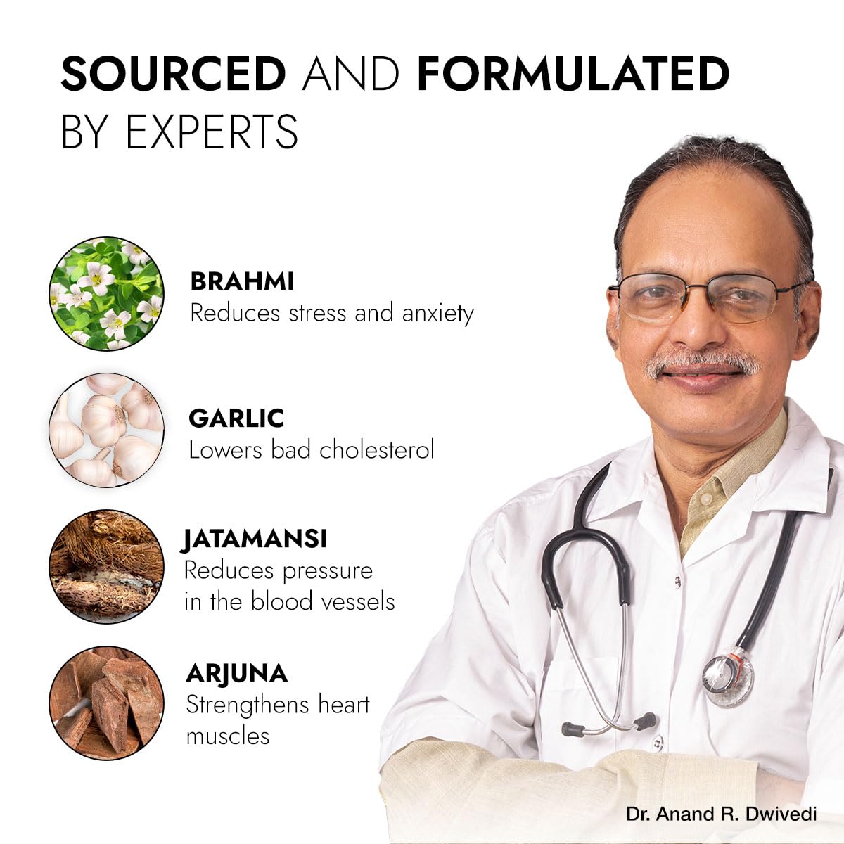 Kapiva BP Care Juice - 100% Ayurvedic Juice for Controlling Blood Pressure & Cholesterol Level | Arjuna, Shankhpushpi & 8 Other Herbs 1 Litre