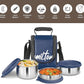 Milton Tasty 3 Stainless Steel Lunch Box, Blue