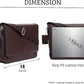 Wildhorn Genuine Leather 14 inch Brown Laptop Messenger Bag | Everyday Multipurpose Crossbody Leather Office College Bag