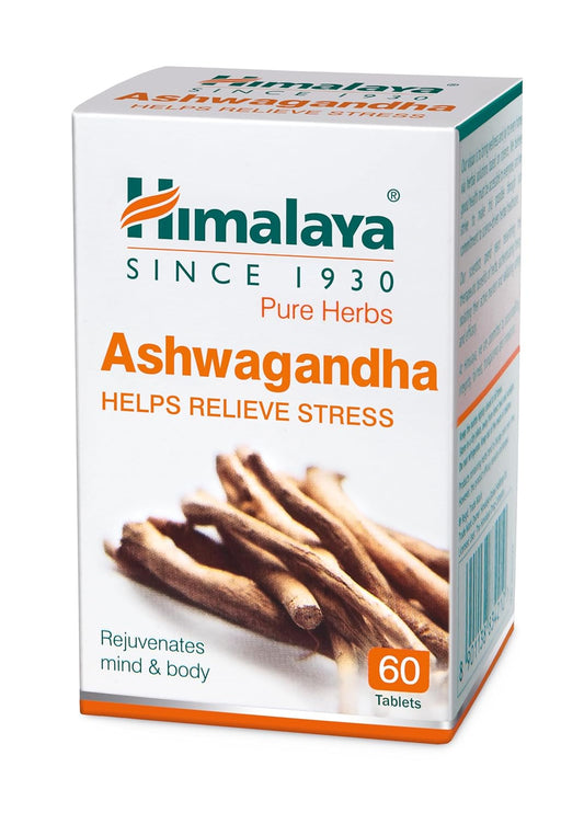 Himalaya Ashwagandha General Wellness Tablets, 60 Tablets, Pack of 3
