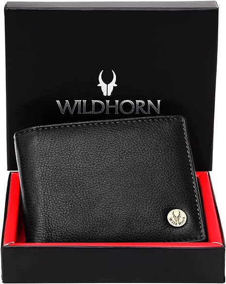 Wildhorn Genuine Leather Hand-Crafted Wallet for Men's