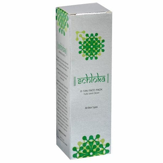 Modicare Green Organics SCHLOKA d-tan Face Pack With Tulsi & Clove, 60 ml