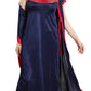 AV2 Women's Satin Solid Maxi Nighty