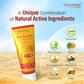 Patanjali Sunscreen Cream SPF 30, for Sun Protection with Natural Ingredients for All Skin Types 50g (50gx4) - Pack of 4
