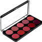 Swiss Beauty Matte Lip Pallete, Multicolor-01, 12g