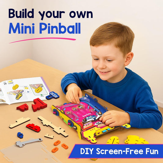 Smartivity DIY Pocket Pinball for Kids Ages 6 to 12 Years | Hand-Held Exciting Arcade Game