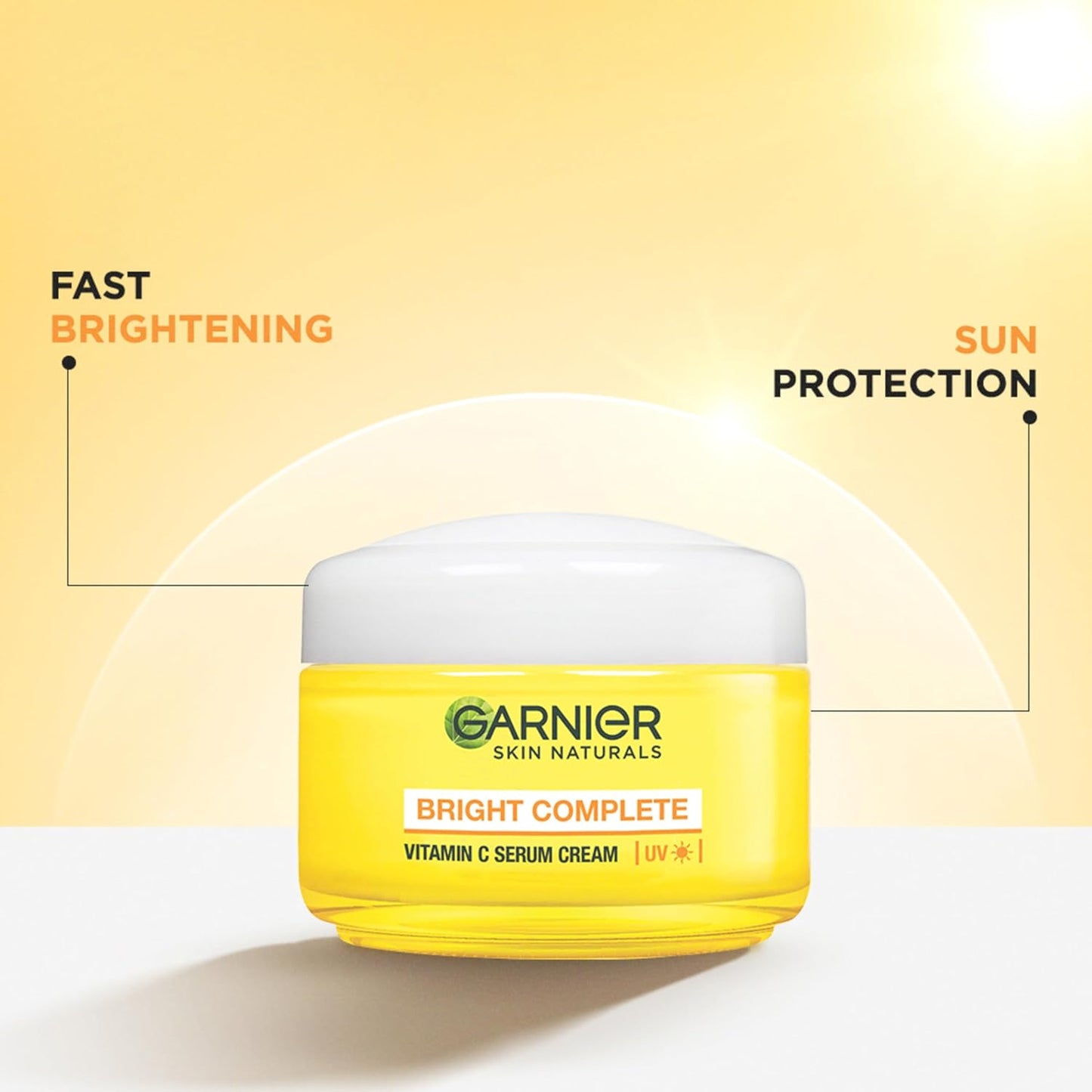 Garnier Bright Complete Vitamin C Serum Cream Uv, 45g