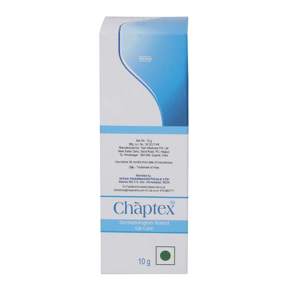 Chaptex  Lip Balm -10 gm Pack of 3
