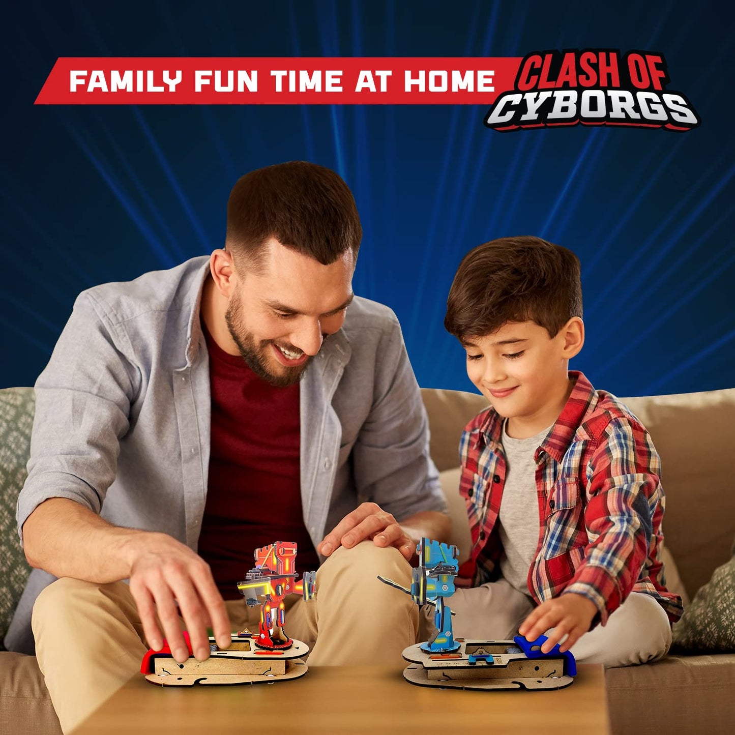 Smartivity 2in1 Fighting Robots Toy for Kids 6-12 Years Old I Build and Fight - 2 Action Characters