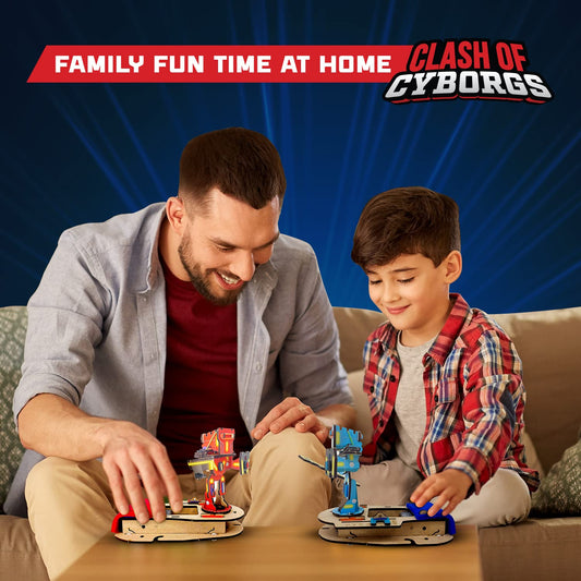 Smartivity 2in1 Fighting Robots Toy for Kids 6-12 Years Old I Build and Fight - 2 Action Characters