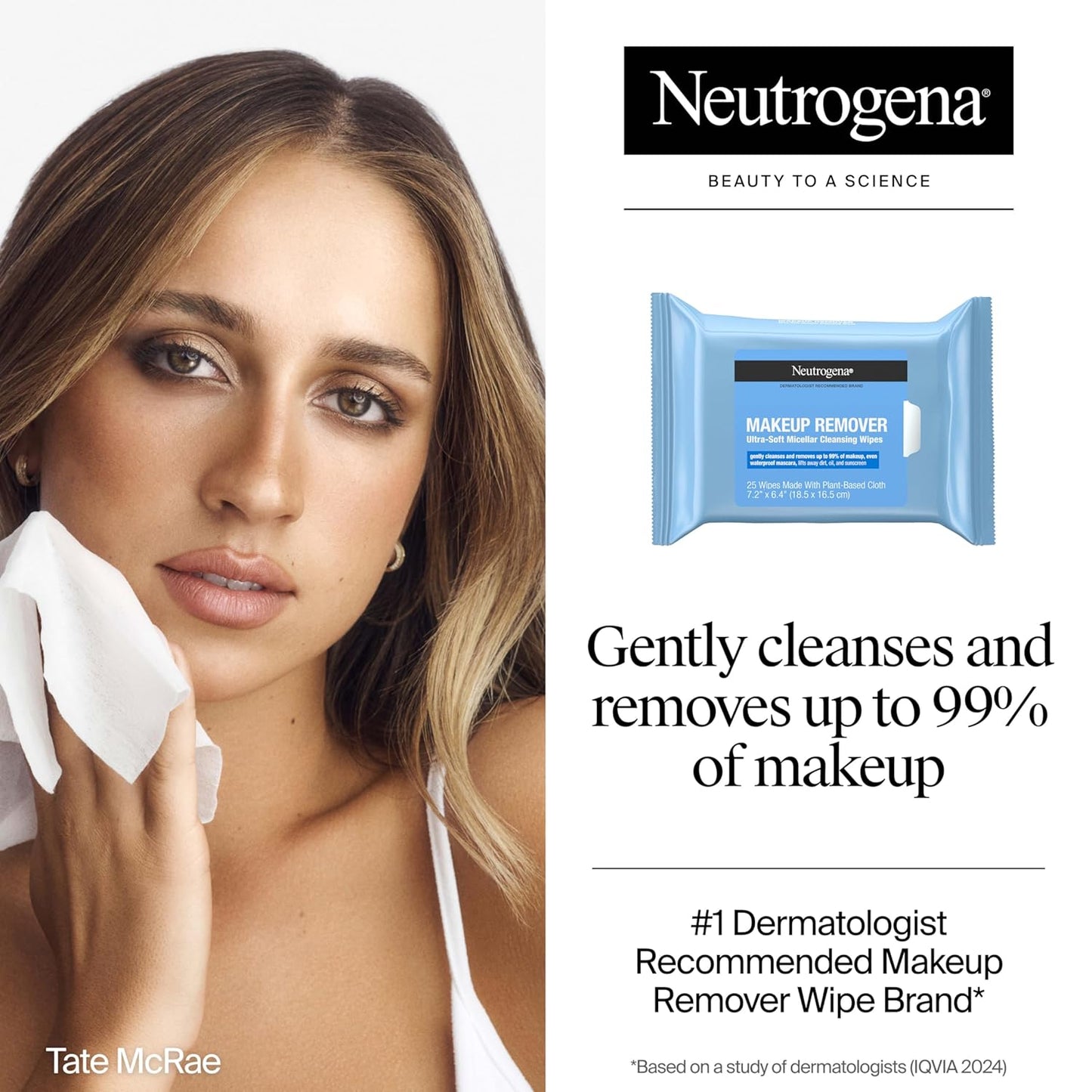 Neutrogena Makeup Remover Cleansing Wipes Pack of 2