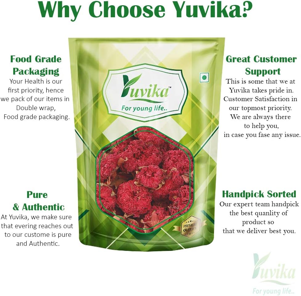 Yuvika Gule Anar - Anar Ka Phool - Punica Granatum - Pomegranate Flower, 100 gm