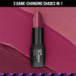 Staze 9to9 3 in 1 Lipstick | 3 Unique Shades in 1 | 12 HRS Long Lasting, Transferproof | Non-drying Formula with Intense Color Payoff | 04 Nude Orchid | 3.8 g