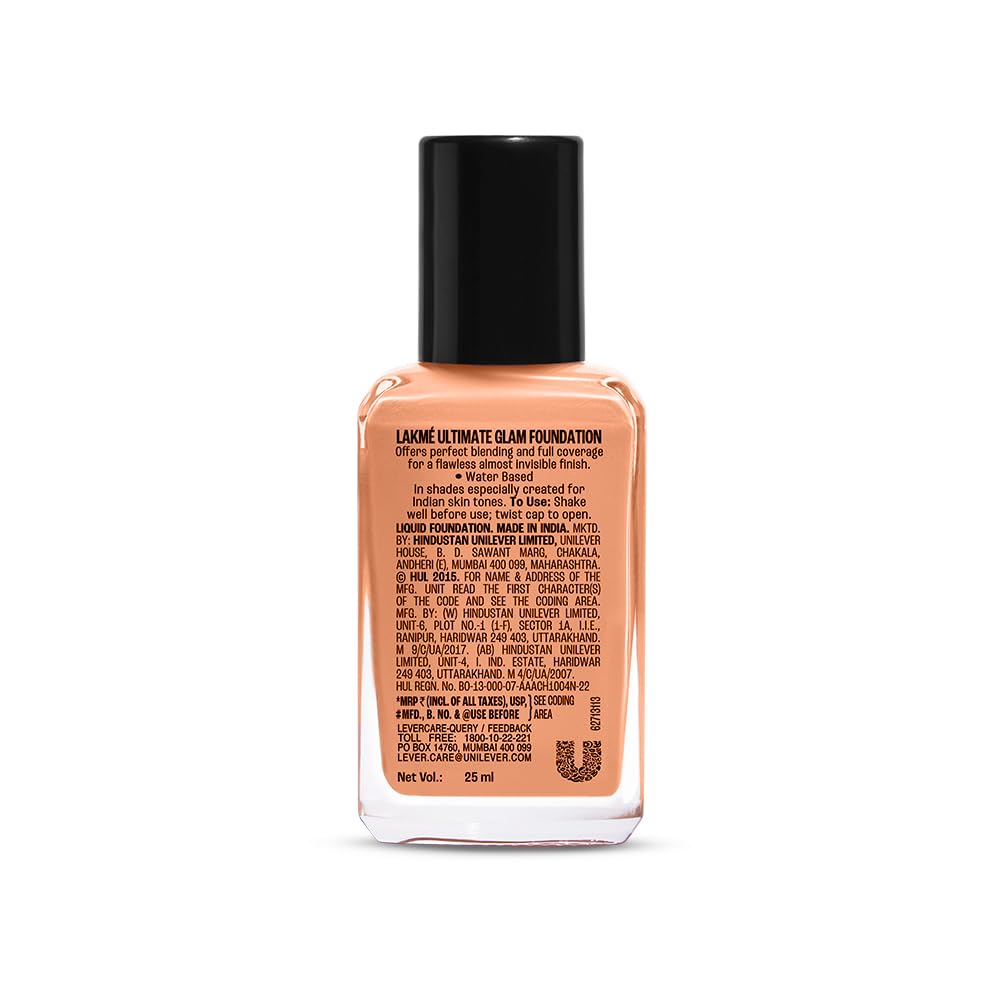 Lakme Perfecting Liquid Foundation, Pearl, Dewy Finish Glow, 27 ml