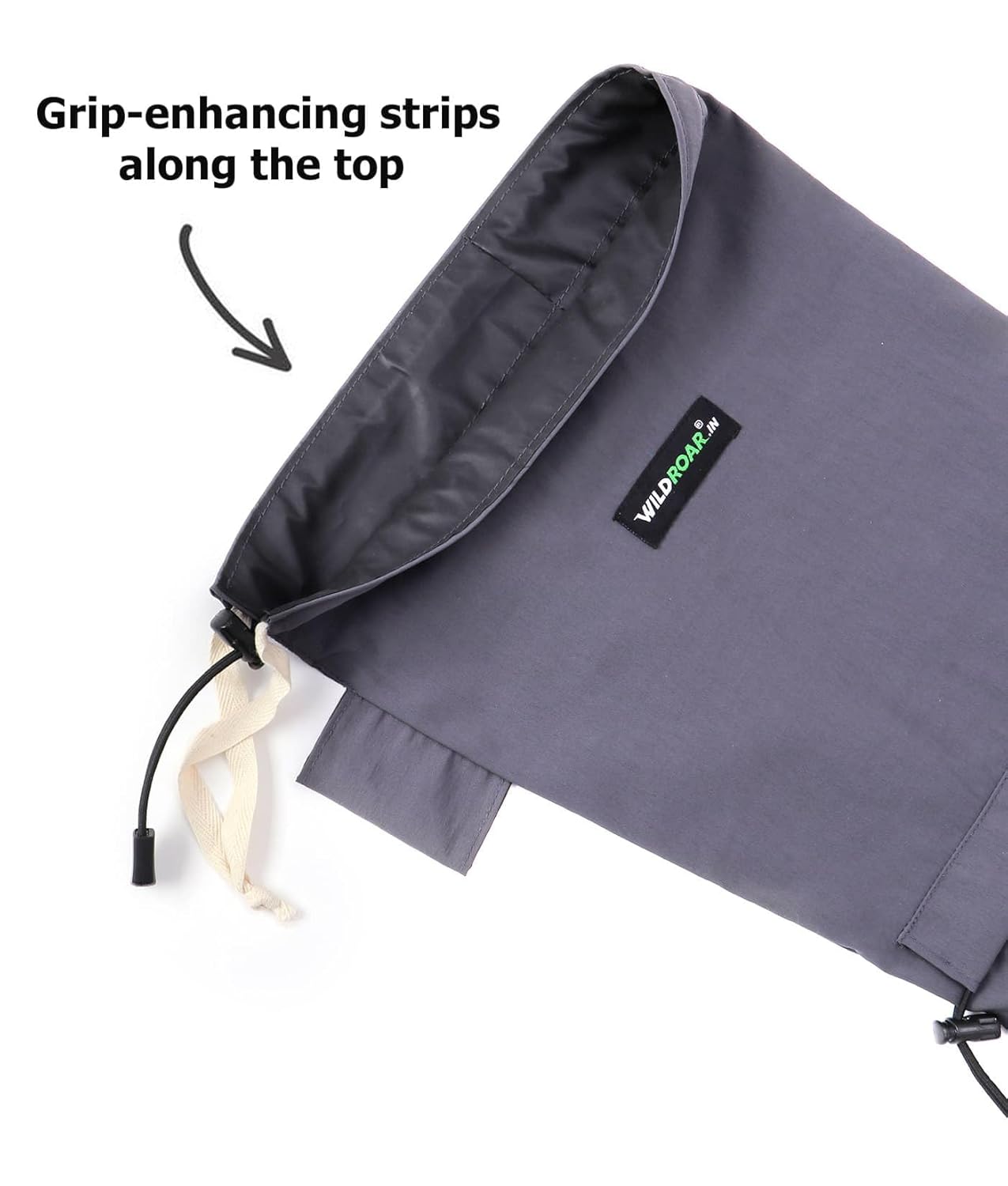 Wildroar Anti Leech Socks- Grey-Lightweight- Water Repellant