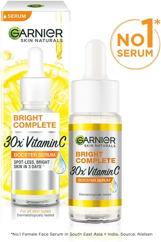 Garnier Skin Naturals, Face Serum, Brightening and Anti-Dark Spots, 15 ml