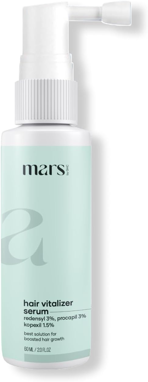 Mars by GHC Procapil Hair Growth Serum With Advanced 3% Redensyl, Biotin, Kapexil, & Saw Palmetto for DHT Block, Hair Fall Control & Growth - 60ml