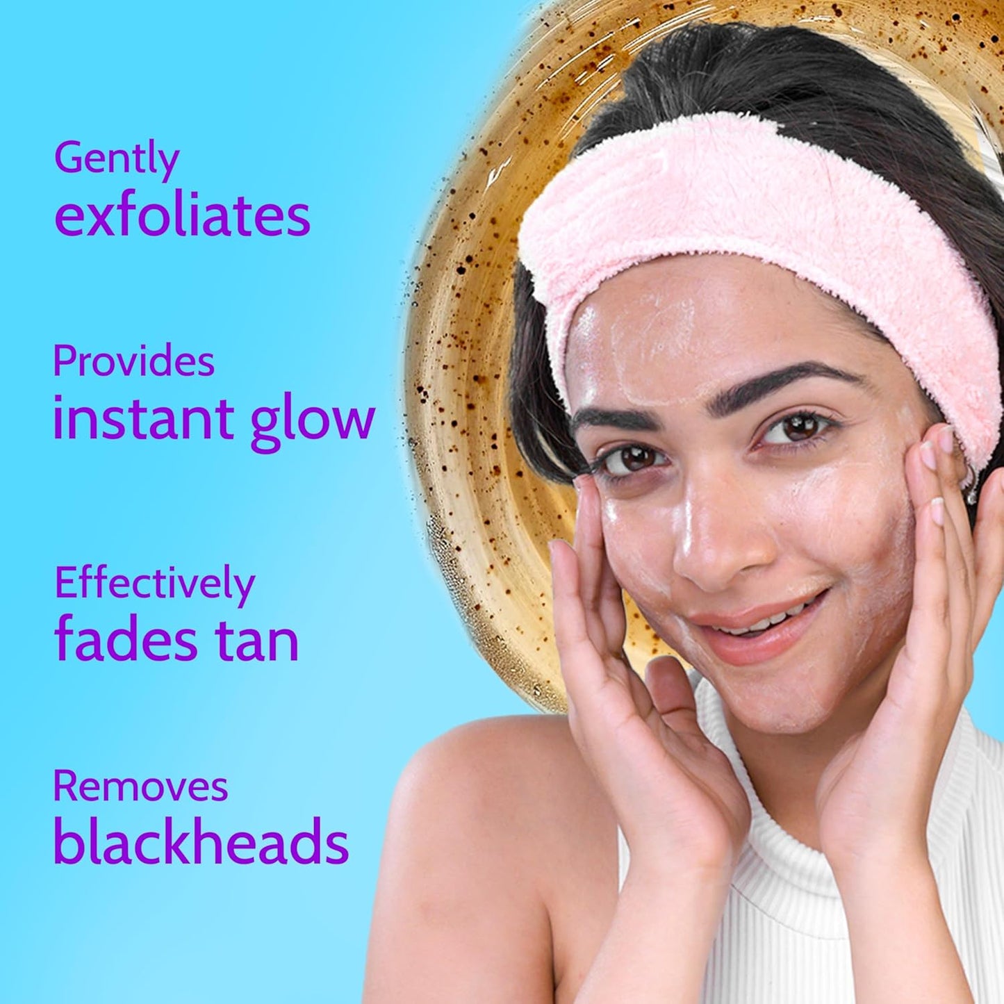 Chemist At Play Gentle Exfoliating Face Scrub with Mandelic Acid & Walnuts, 100 ml