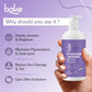 BAKE 2% Kojic Acid Brightening Body Wash with Glycolic Acid & Alpha Arbutin | De-Tan Body Wash | For Pigmentation & Tan Removal | For Dark Knees & Elbows | Dark Spots & Sun Damage | For Men & Women - 250ml