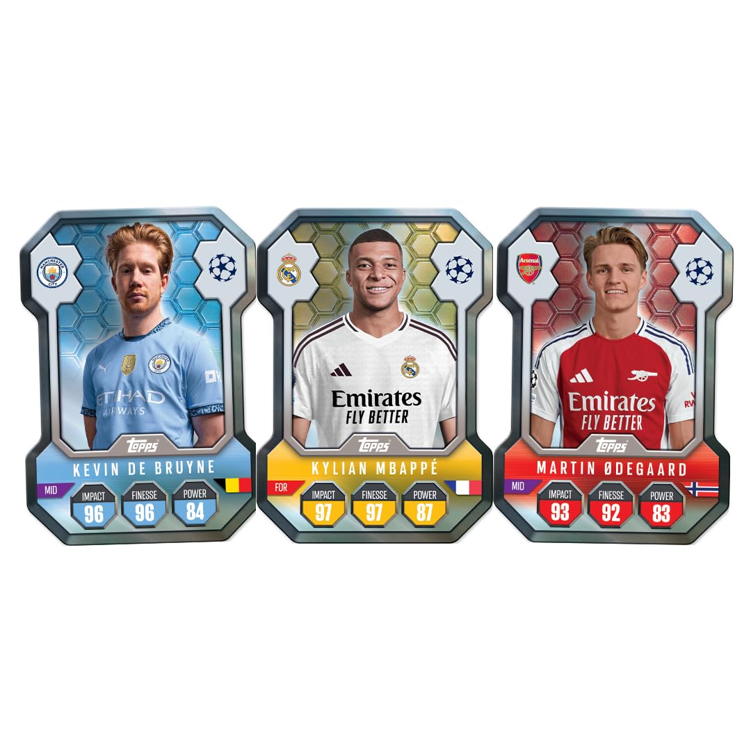 Topps UEFA Champions League Match Attax 24/25 Trading and Collectible Card Game ((Carry Box Plus Edition))