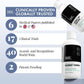 ThriveCo Rosemary Hair Shampoo for Hair Growth | Controls Hair Fall & Boosts Volume | With Pea Peptide, Caffeine, Rice Water, Hyaluronic Acid & Hyaplex™ | Strengthens Roots | Sulphate & Paraben Free | For Men & Women 250 ML