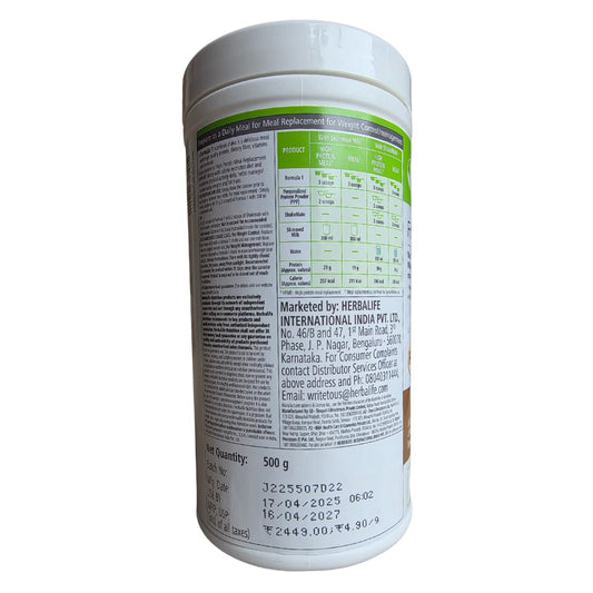 Herbalife Nutrition Formula 1 Nutritional Shake Mix – Dutch Chocolate | 500 gm