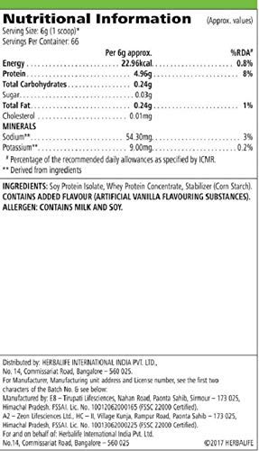 Herbalife Nutrition Personalized Protein Powder 400 gm
