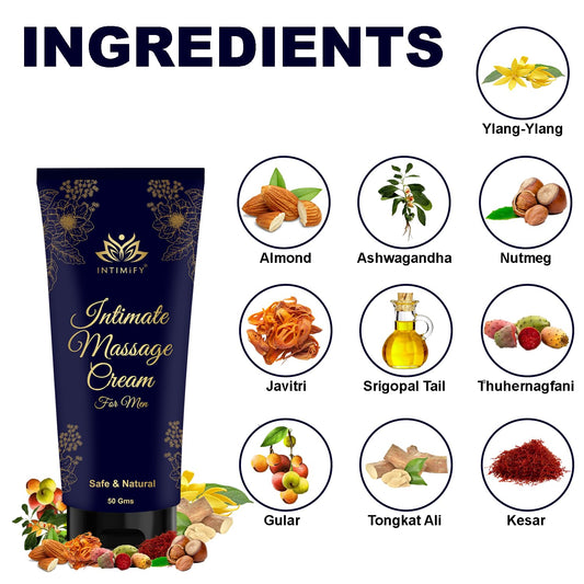 INTIMIFY Ayurvedic Cream For Men 50 gm