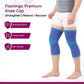 Flamingo Premium Knee Cap (Pair) Color-Blue | Size-M