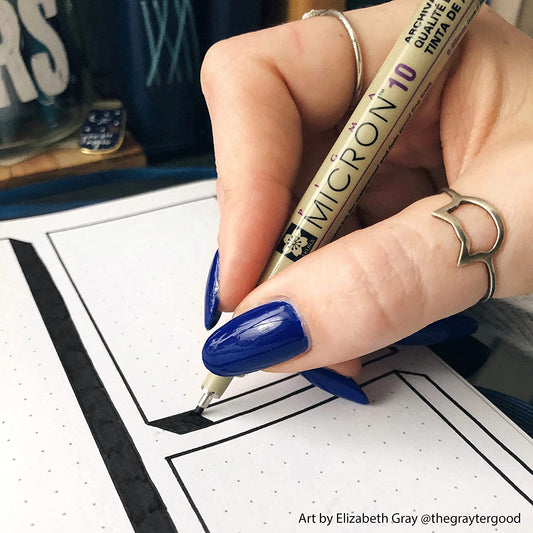 Sakura Pigma Micron Pens (Set Of 3),Black