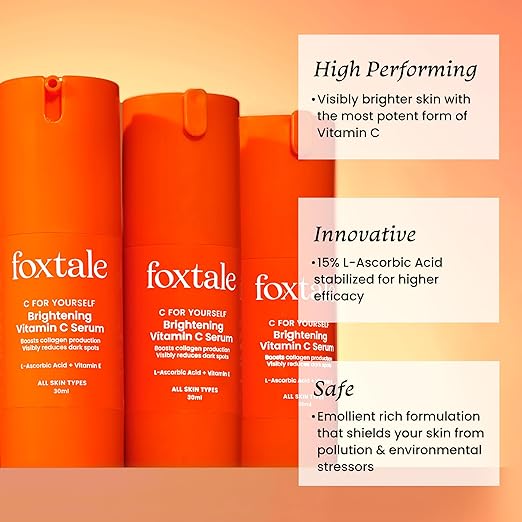 Foxtale 15% Vitamin C Face Serum -30ml