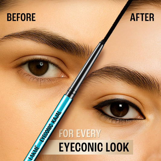 Lakme 9-5 Eyeconic Kajal, Classic Brown, 0.35gm