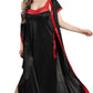 AV2 Women's Satin Solid Maxi Nighty