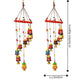 JH Gallery Handcrafted Rajasthani Door & Wall Hanging Home Décor, Balcony Decor Hanging, Home Furnishing, Diwali Gift, Corporate Gift, Home Decor Items (Pack of 2, Multi-Colour)