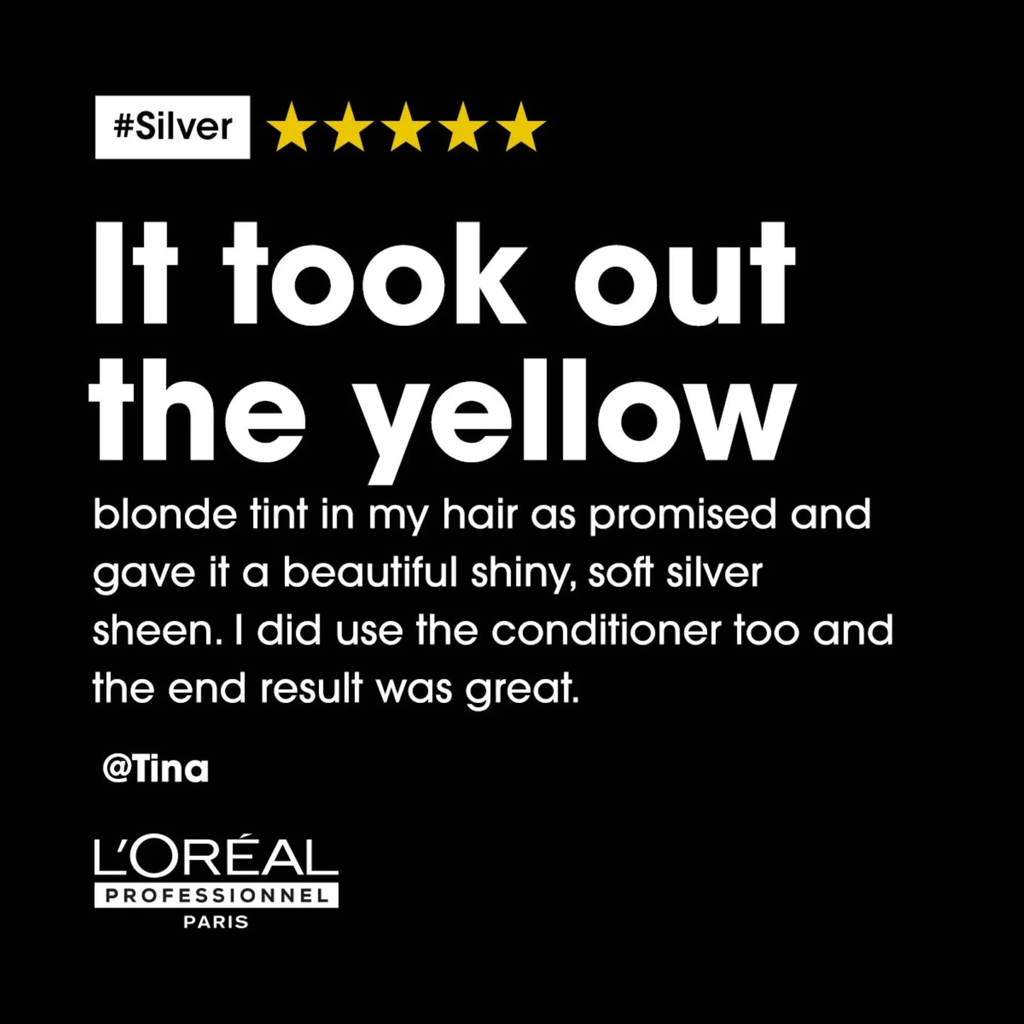 Loreal Professionnel Serie Expert - Silver Violet Dyes + Magnesium Neutralising and Brightening Shampoo (For Grey and White Hair)