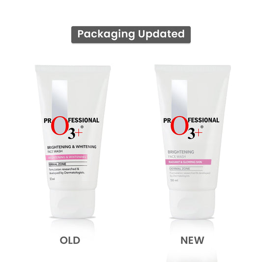 O3+ Brightening & Whitening Face Wash