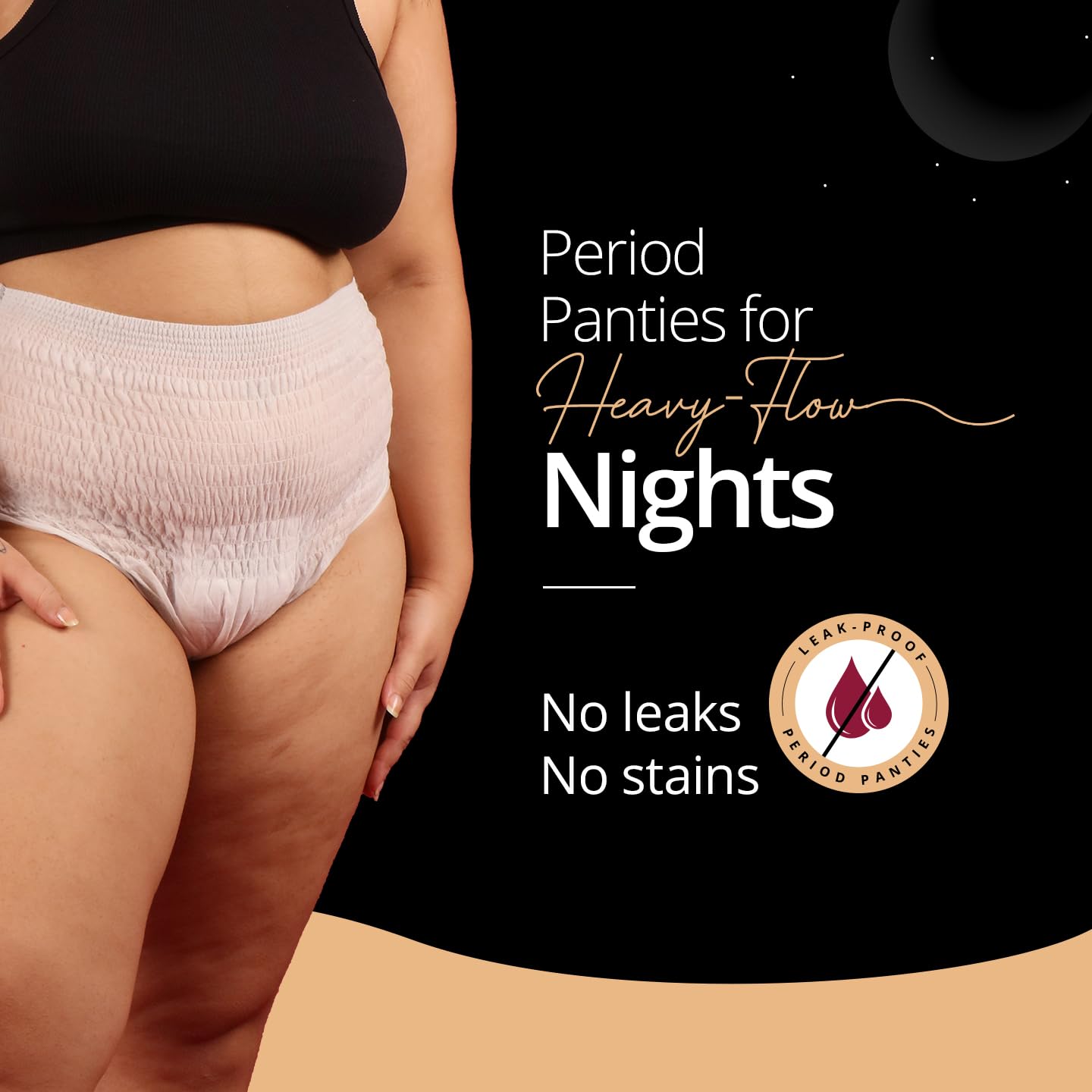 Carmesi Disposable Period Panties for Women , Maternity Panties,- Pack of 4 (XXL-3XL)