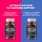 Carbamide Forte Day & Night Fat Burner for Weight Loss With Garcinia Cambogia, 120 count