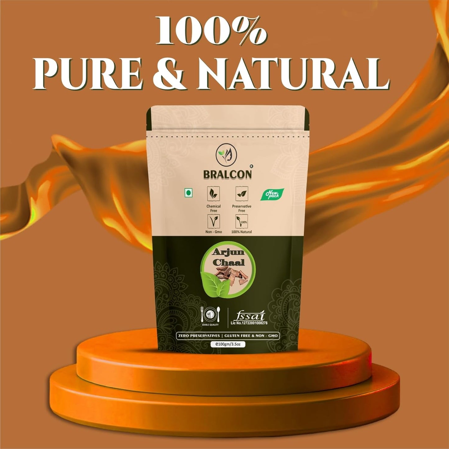 Bralcon Arjun Ki Chaal - 100 gm (Pack of 4)