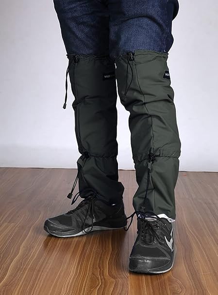 wildroar Anti Leech Socks-Deep Olive-Water Repellent
