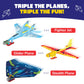 Smartivity 3in1 Airplanes Launcher Toy for Kids 6-12 | Build & Launch 3 Planes – Fighter Jet, Glider, Stealth