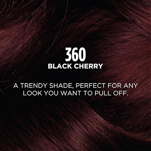 L'Oreal Paris Casting Creme Gloss Hair Color, Black Cherry 360, 87.5g+72ml