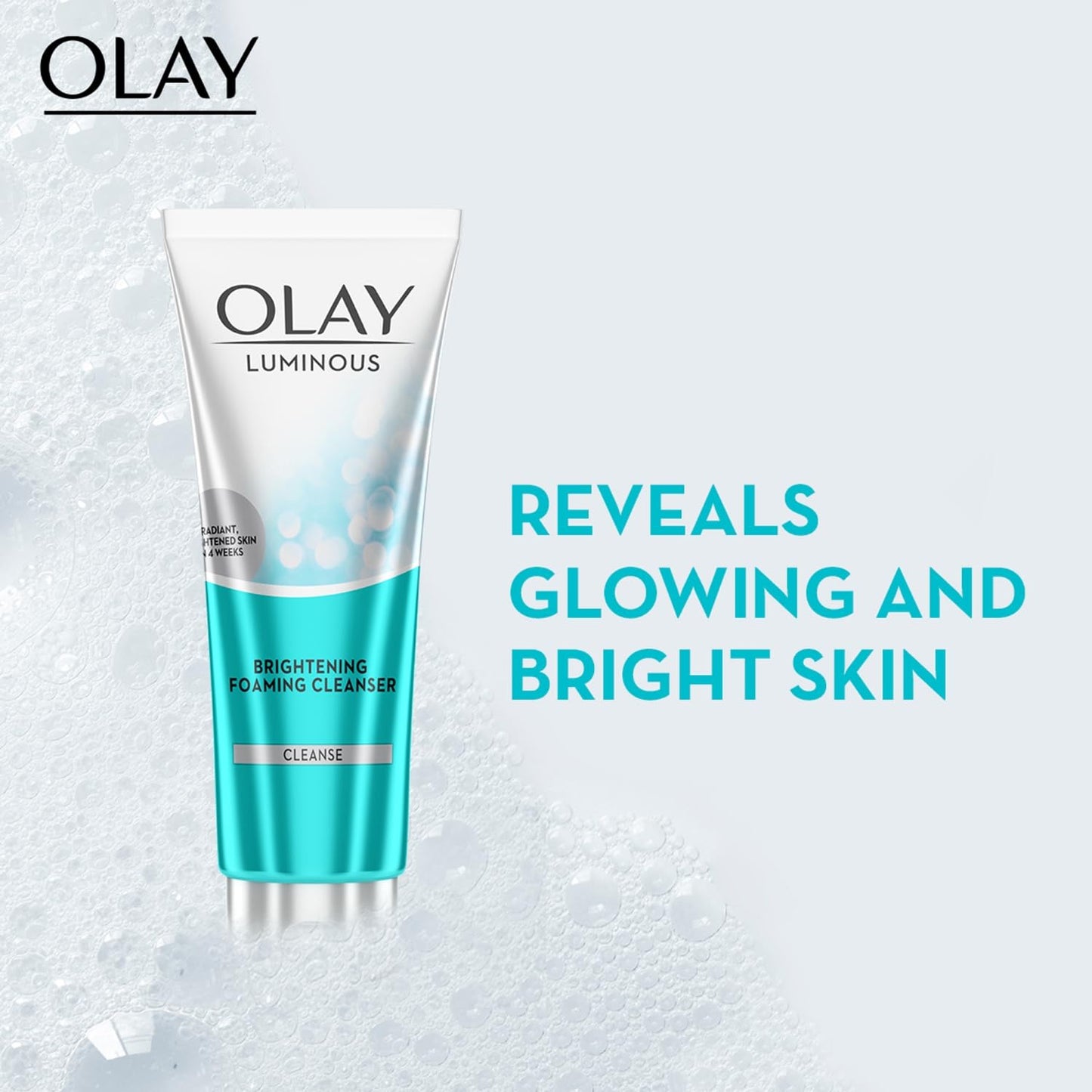 Olay Luminous Brightening Foaming Cleanser, Face Wash, 100 gm