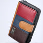 K London Medium Size Ladies Leather Purse RFID Blocking| Money Organisers with Zip Around Section| Real Leather Purse | Daily Use (Multicolour)(KL_481)