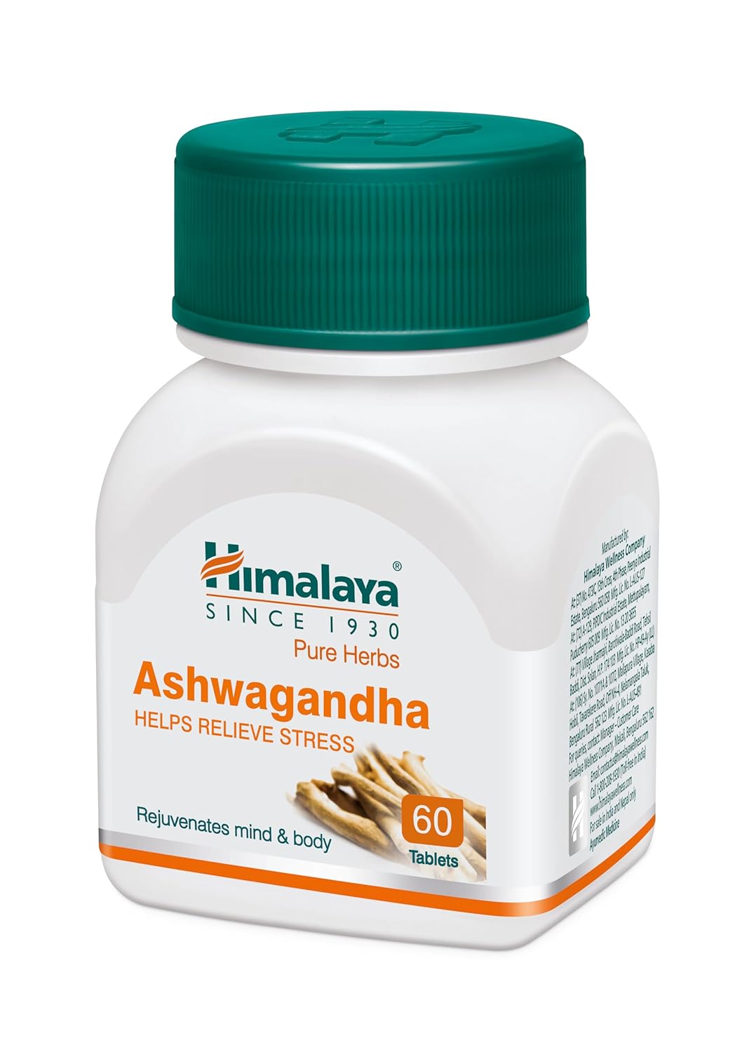 Himalaya Ashwagandha General Wellness Tablets, 60 Tablets, Pack of 3