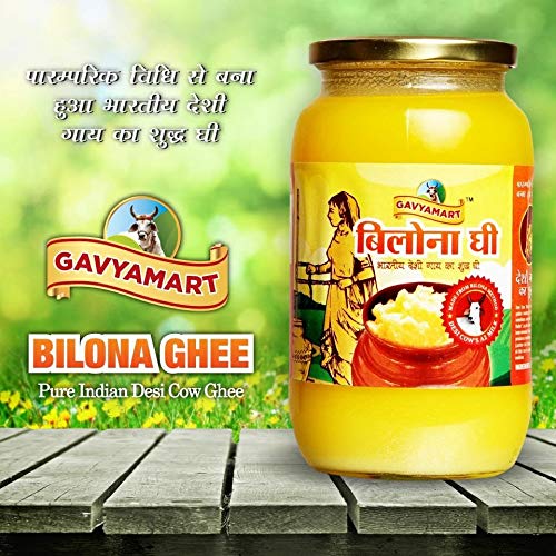 Gavyamart Ghee in Pantry, 100% Pure Kankrej A2 Cow Desi Ghee, (500 ml * 2)