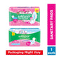 Whisper Ultra Soft Sanitary Pads for Women, XL+, Pack of 30 Napkins