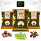 Online Quality Store reetha amla shikakai combo raw form - 600g |Aritha|Soapnuts (Sapindus Mukorossi) |Indian Gooseberry |dried Shikakai, Acacia Concinna, Total 600g Pack